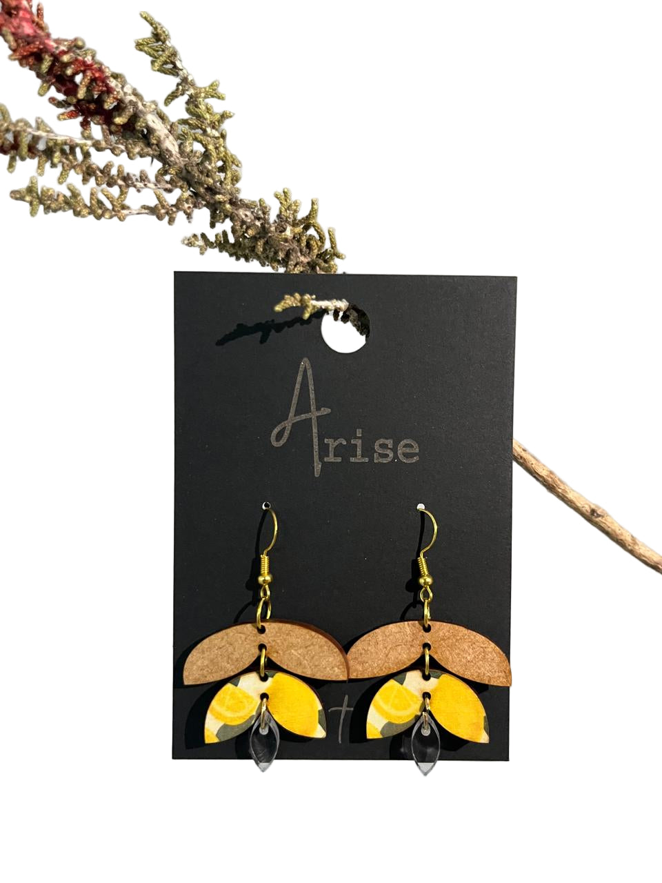 Leaf Drop Earrings