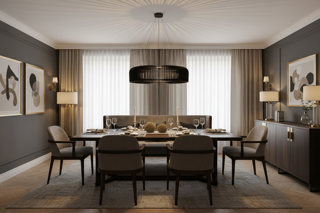 Round Chandelier