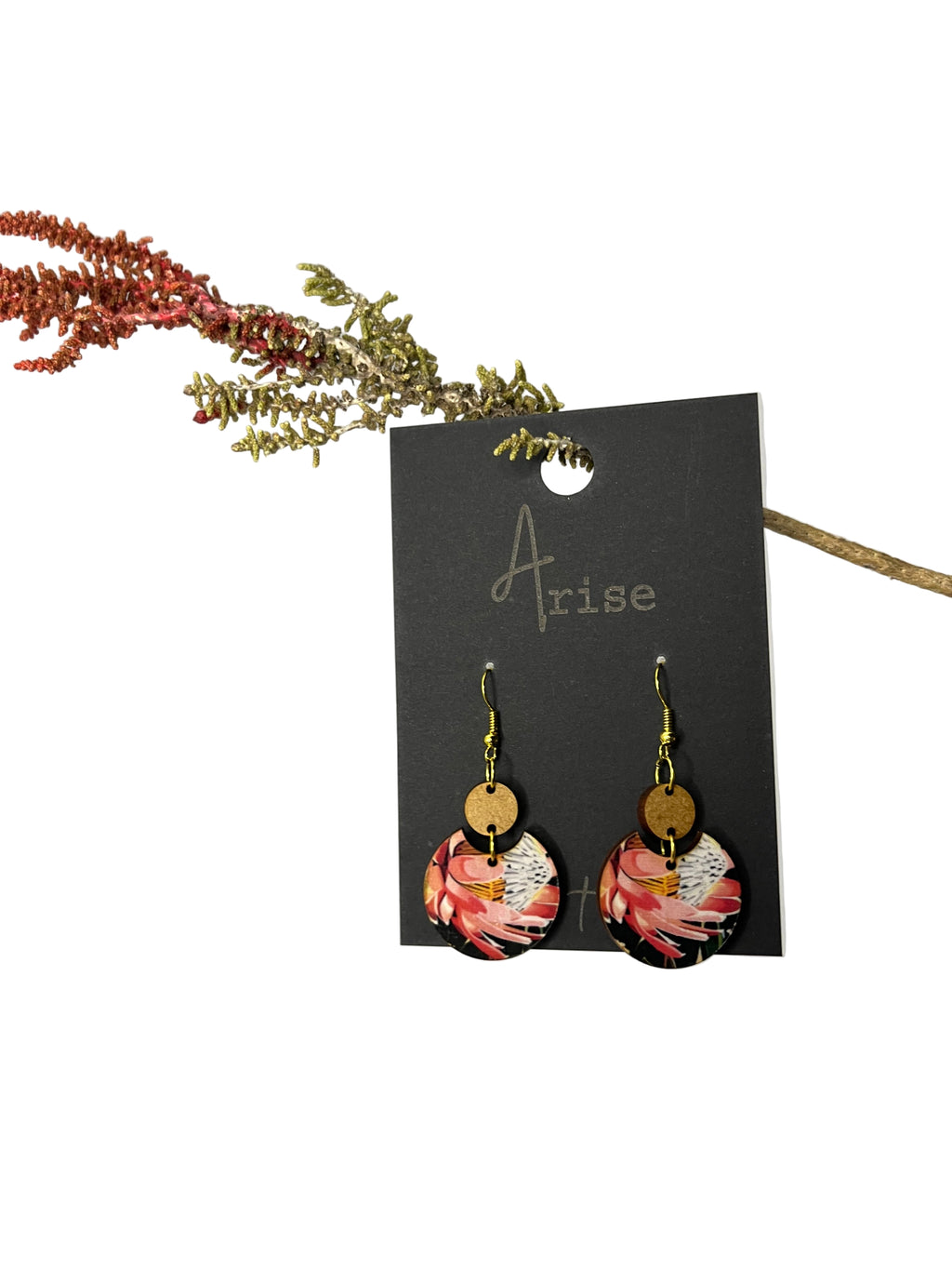 Half Moon Drop Earrings