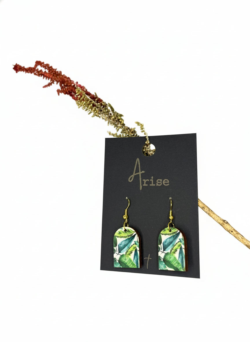 Arch Drop Earrings