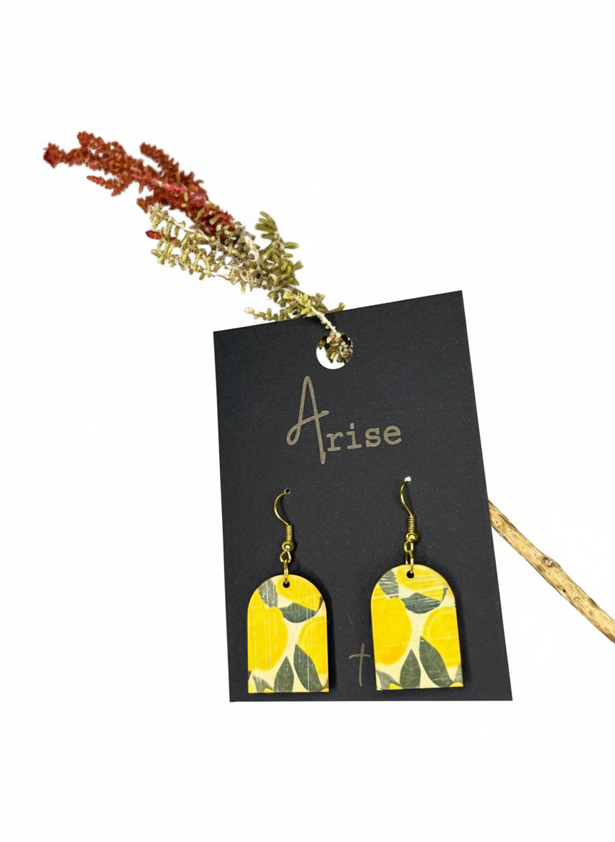 Arch Drop Earrings