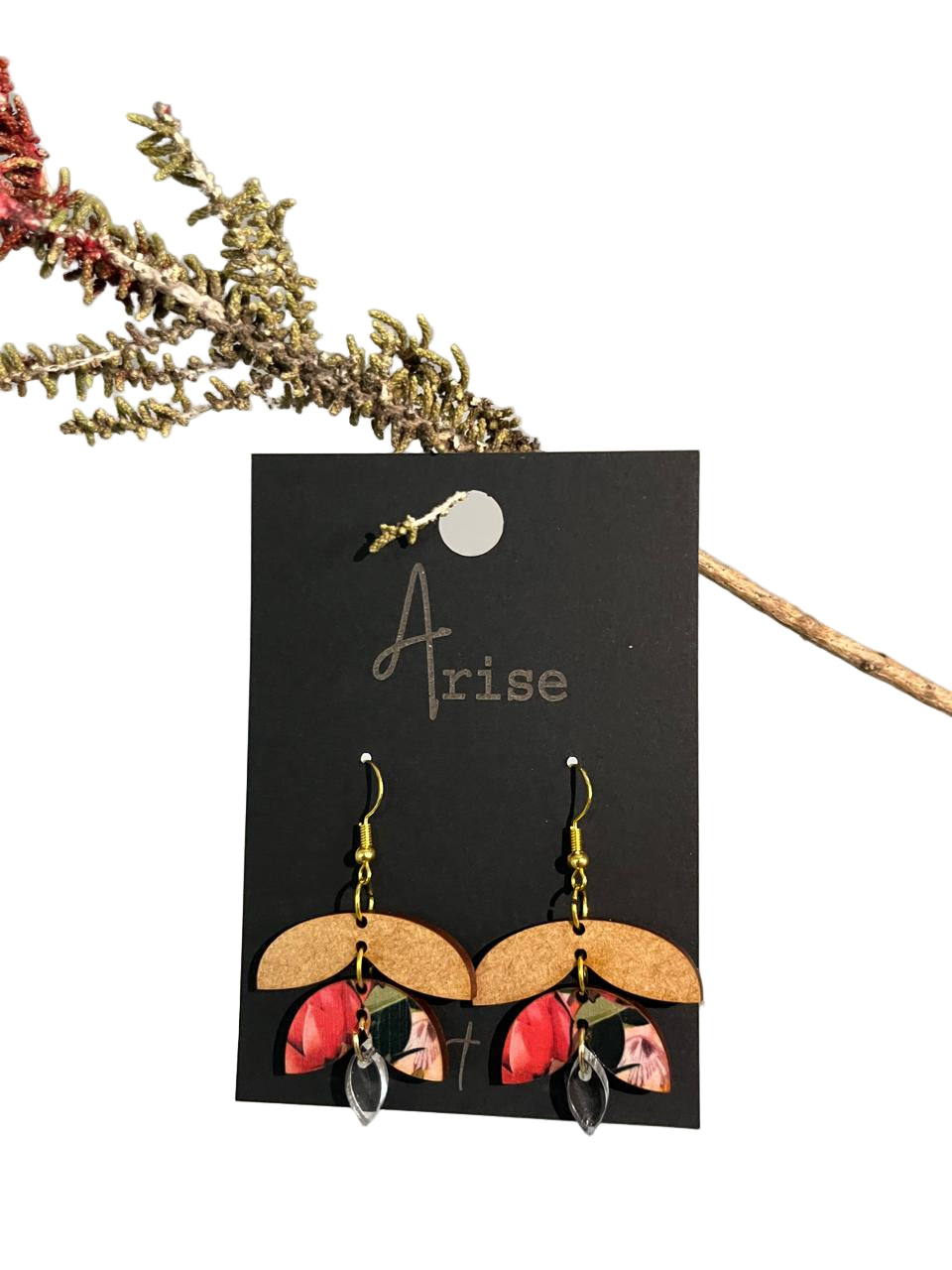 Leaf Drop Earrings
